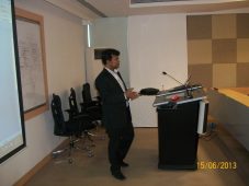 soft-skills-training-by-professor praveen singh in company premises in mumbai